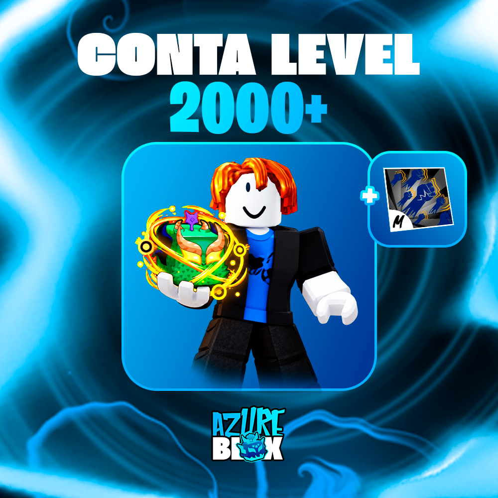 ✨ CONTA LEVEL 2000+ ✨