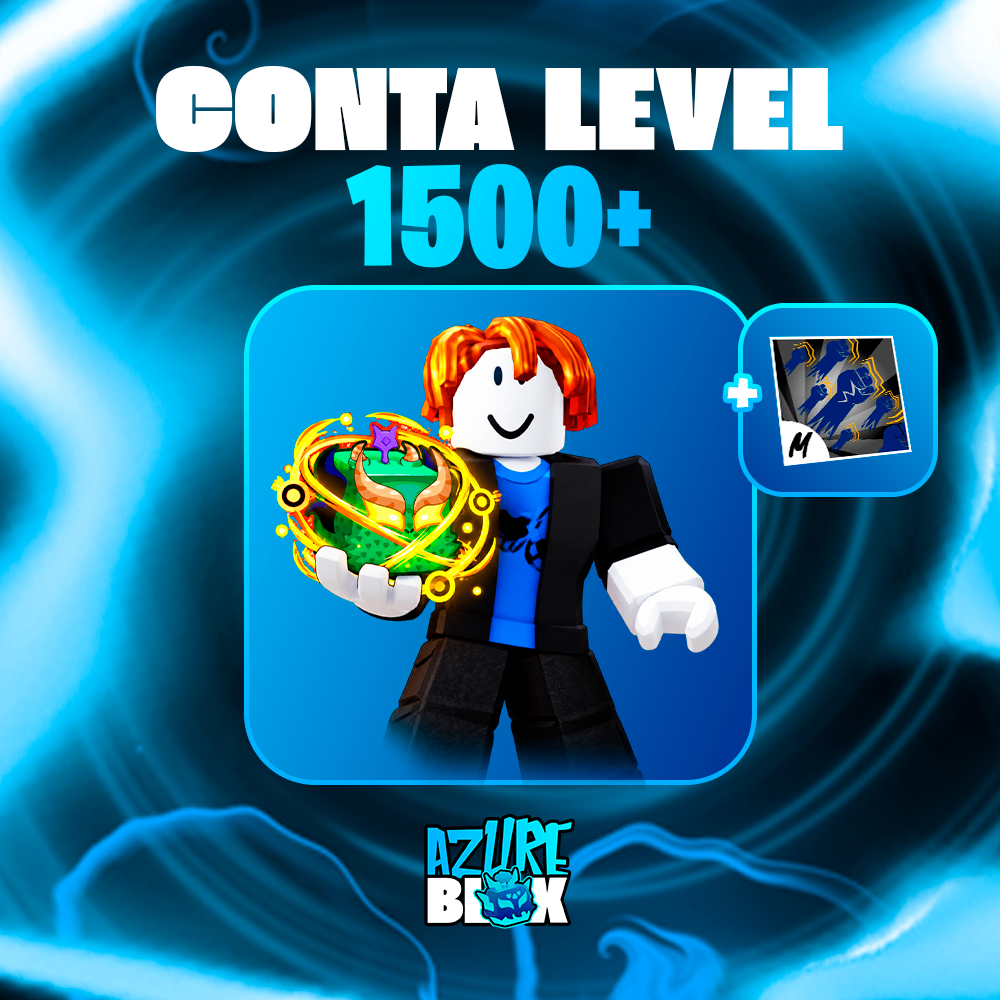 ✨ CONTA LEVEL 1500+ ✨